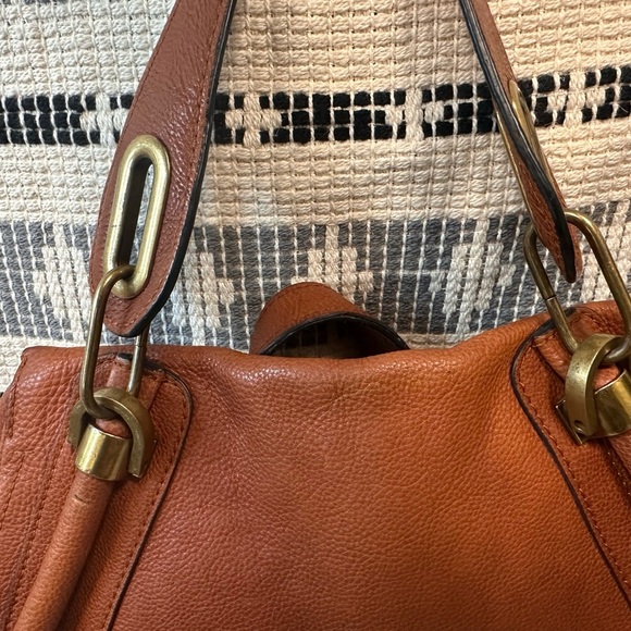 Chloe Brown Leather Shoulder Bag - Picture 14 of 14